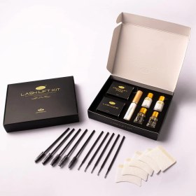 روش استفاده از مواد لیفت Lash lift